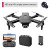 S68 Drone No Camera WiFi Collapsible RC Quadcopter Helicopter Toy-Black-1 Battery