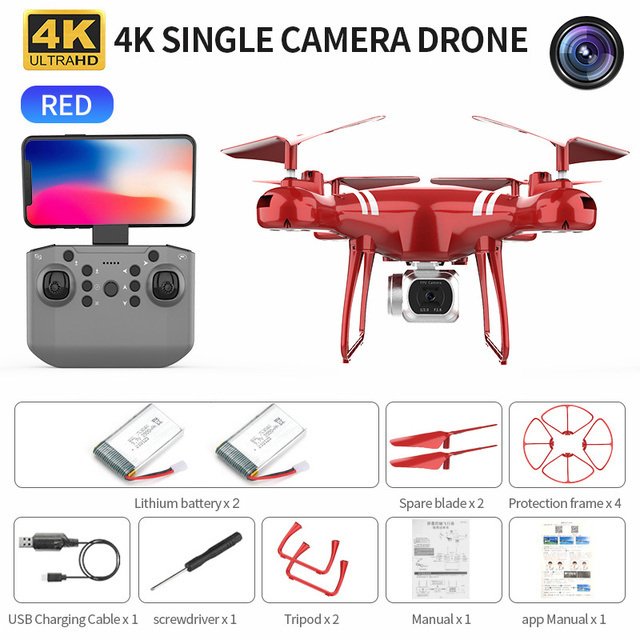 RC Drone Double 4K Wifi FPV HD Camera KY101 Drone Altitude Hold Gesture Mode Long Flying time RC Quadcopter Drone Toys For Boy RC Drone Double 4K Wifi FPV HD Camera KY101 Drone Altitude Hold Gesture Mode Long Flying time RC Quadcopter Drone Toys For Boy